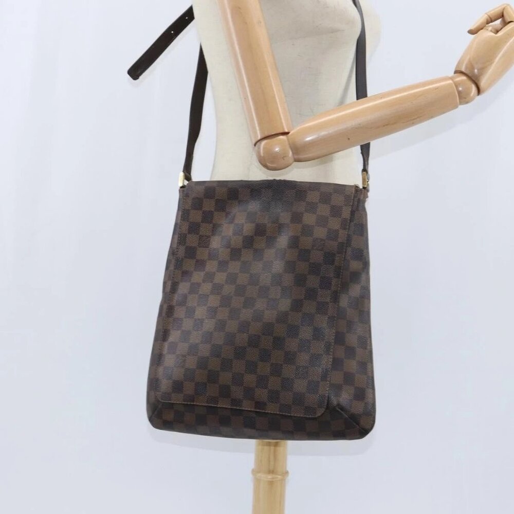 LOUIS VUITTON Damier Ebene Musette Salsa Long Shoulder Bag N51300 LV Auth 149276 - Picture 14 of 16